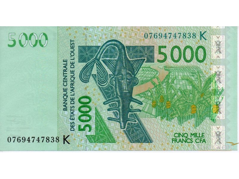 5000 Francs 2003