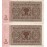 Set 2 x 2 Rentenmark 1937 (Consecutivos)