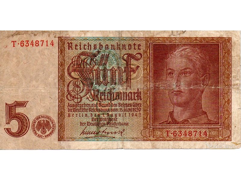 5 Reichsmark 1942