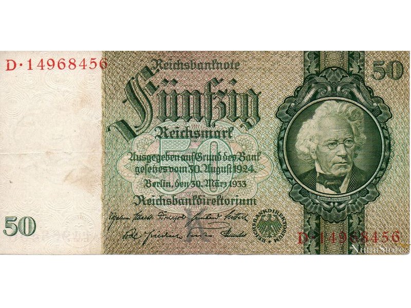 50 Reichsmark 1933