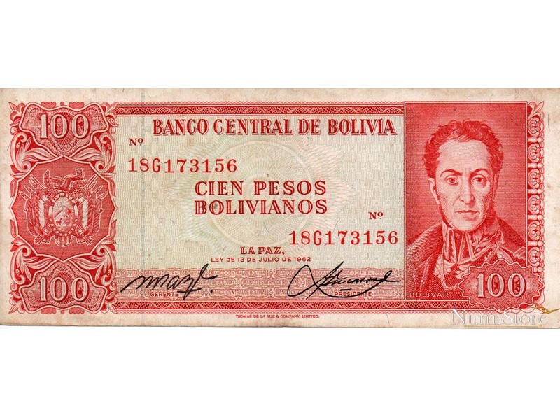 100 Pesos Bolivianos