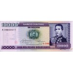1 Cent de Boliviano (Resello 10mil)