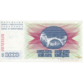 1000 Dinara 1992
