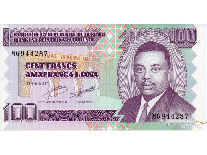 100 Francs 2011