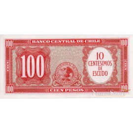 100 Pesos (10 Decimos de Escudo)