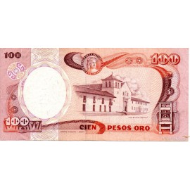 100 Pesos Oro 1986
