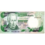 200 Pesos Oro 1991