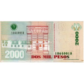 2000 Pesos Oro 2011
