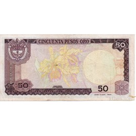 50 Pesos oro 1986