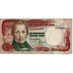 500 Pesos Oro 1990