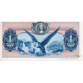 1 Peso Oro 1966