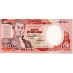 100 Pesos oro 1989