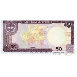 50 Pesos Oro 1986
