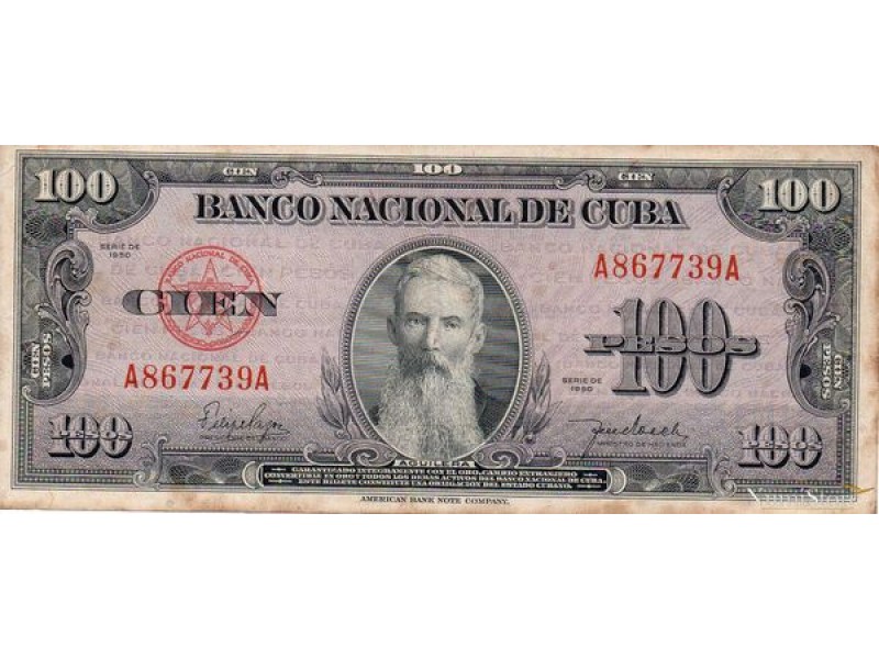 100 Pesos 1950
