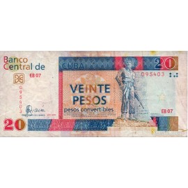 20 Pesos Convertibles 2006