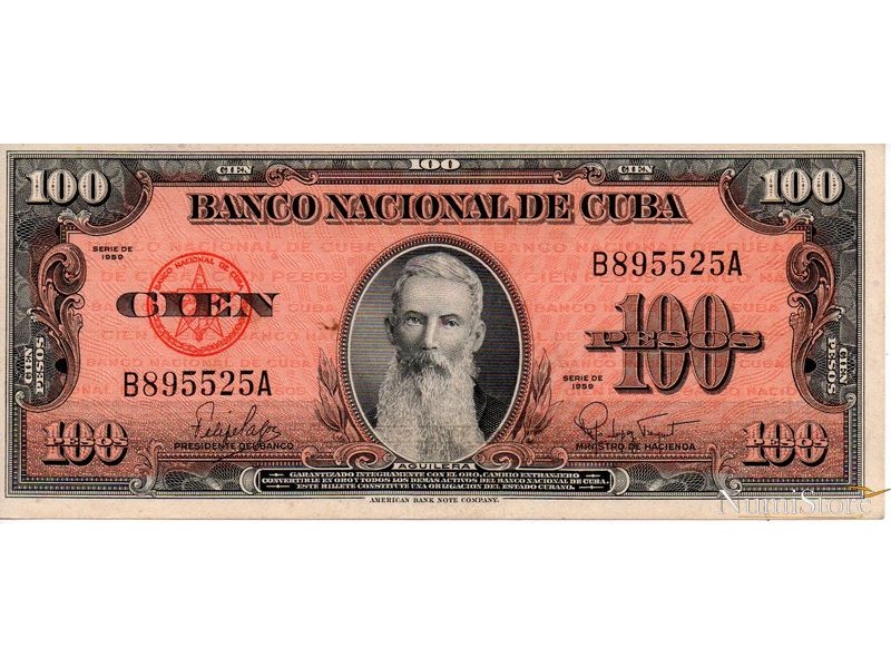 100 Pesos 1959