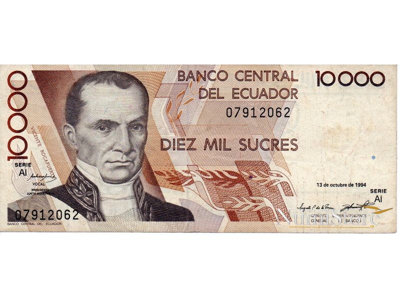 10000 Sucres 1994