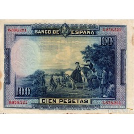 100 Pesetas 1928