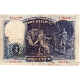 50 Pesetas 1931