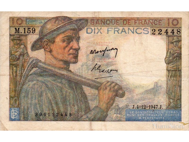 10 Francs 1947