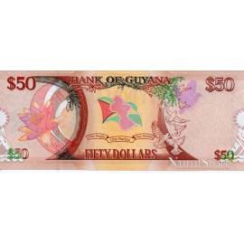 50 Dollars (Conmemorativo 50 años independencia)