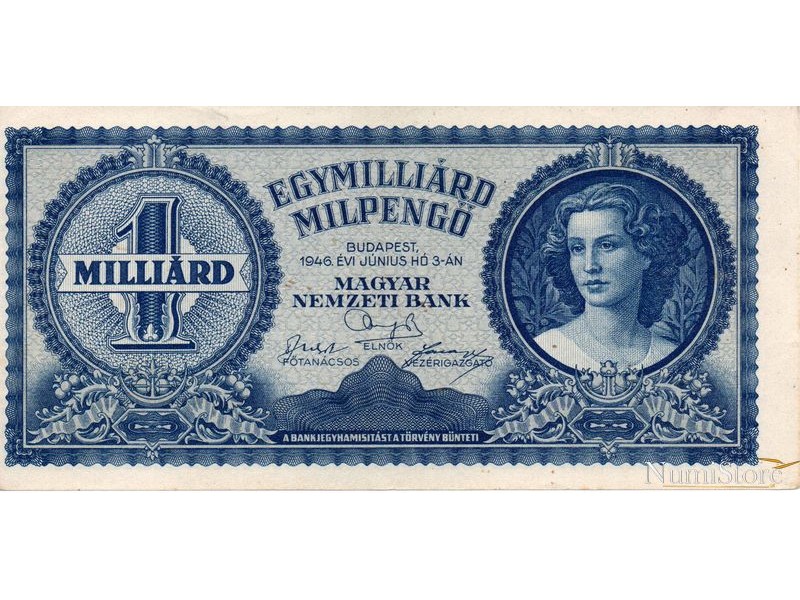 1000 Millones Milpengo 1946
