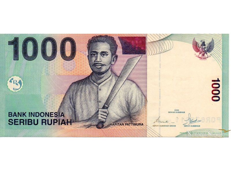 1000  Rupiah 2000