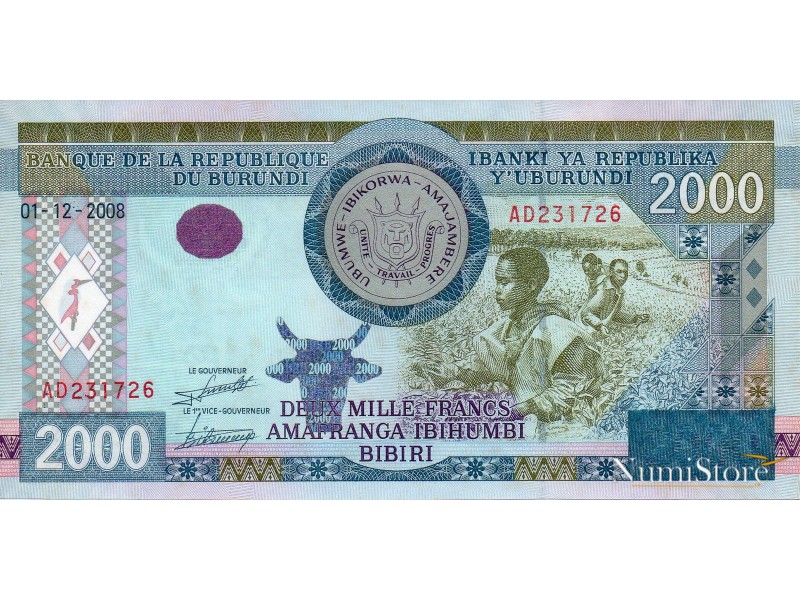 2000 Francs 2008