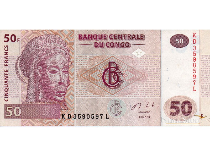 50 Francs 2013