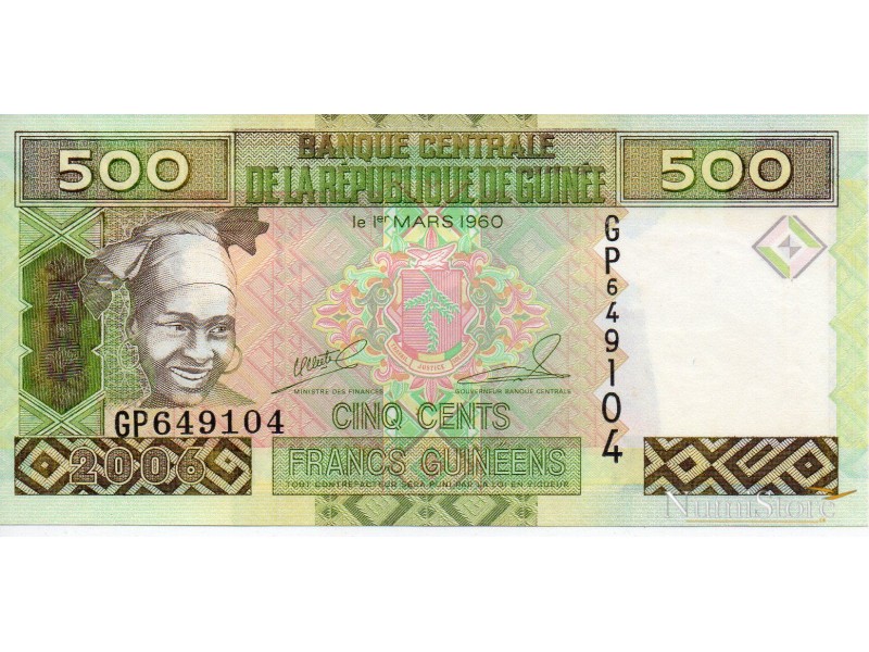 500 Francs 1960