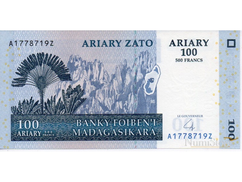 100 Ariary 2004