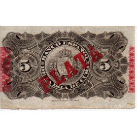 5 Pesos 1896