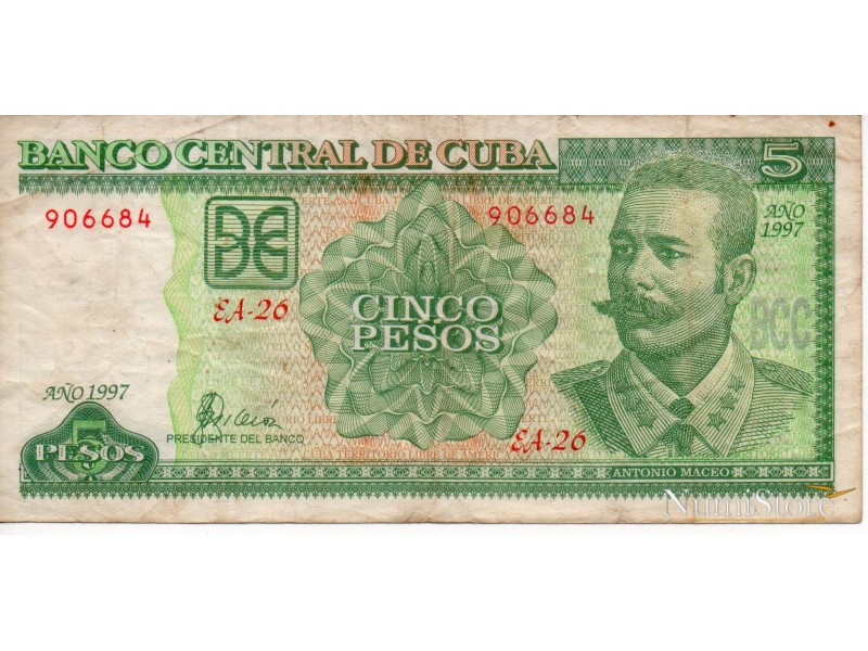 5 Pesos 1997