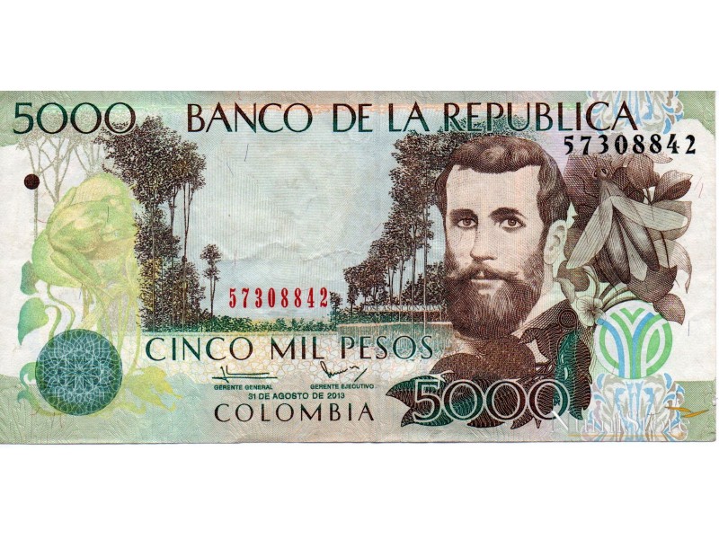 5000 Pesos 2013