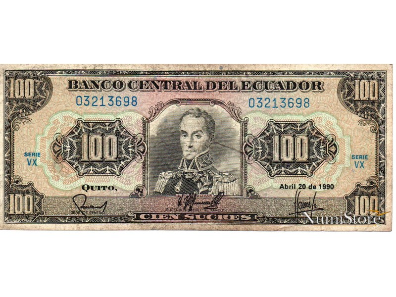 100 Sucres 1990