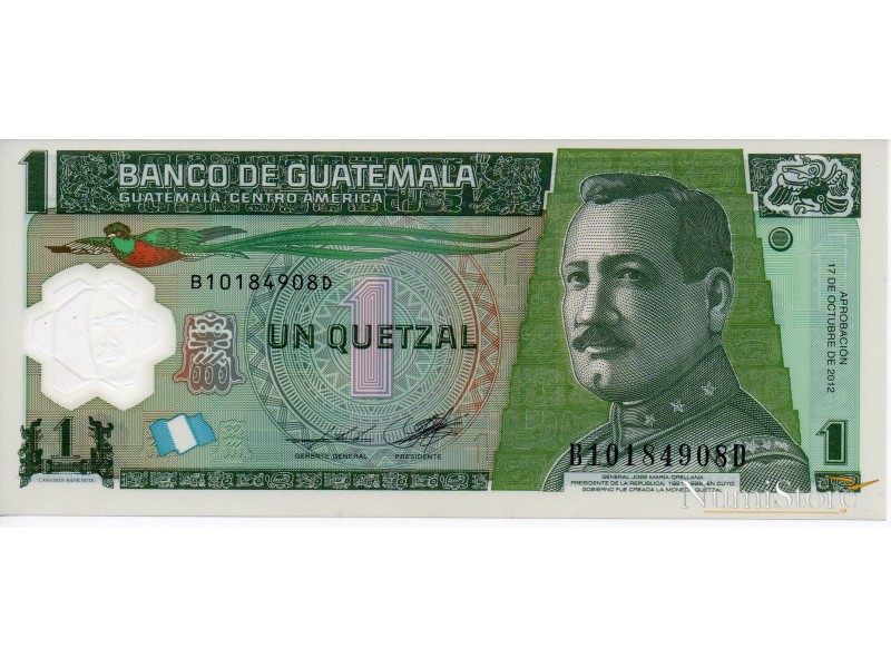 1 Quetzal 2012 (Polymer)
