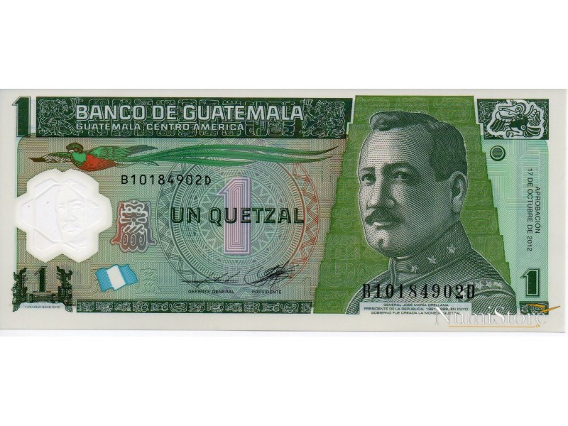 1 Quetzal 2012 (Polymer)