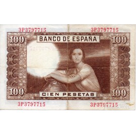 100 Pesetas 1953