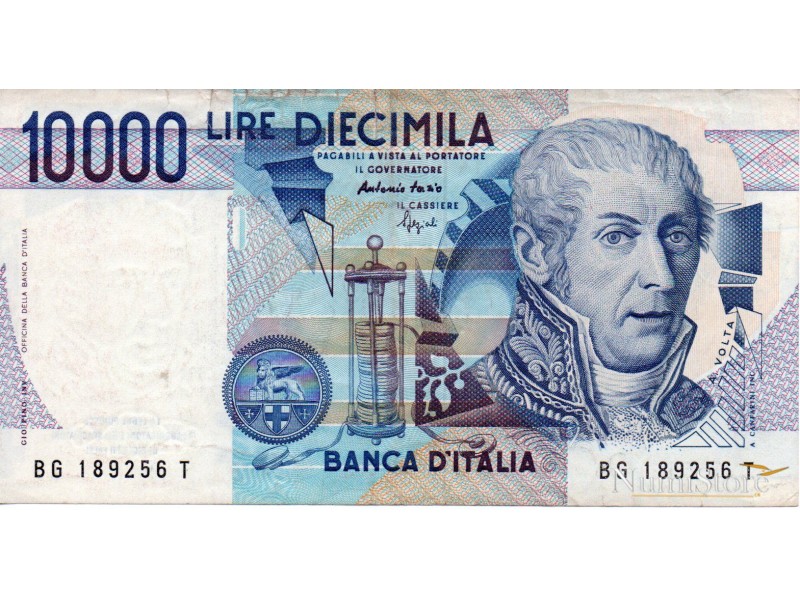 10000 Liras