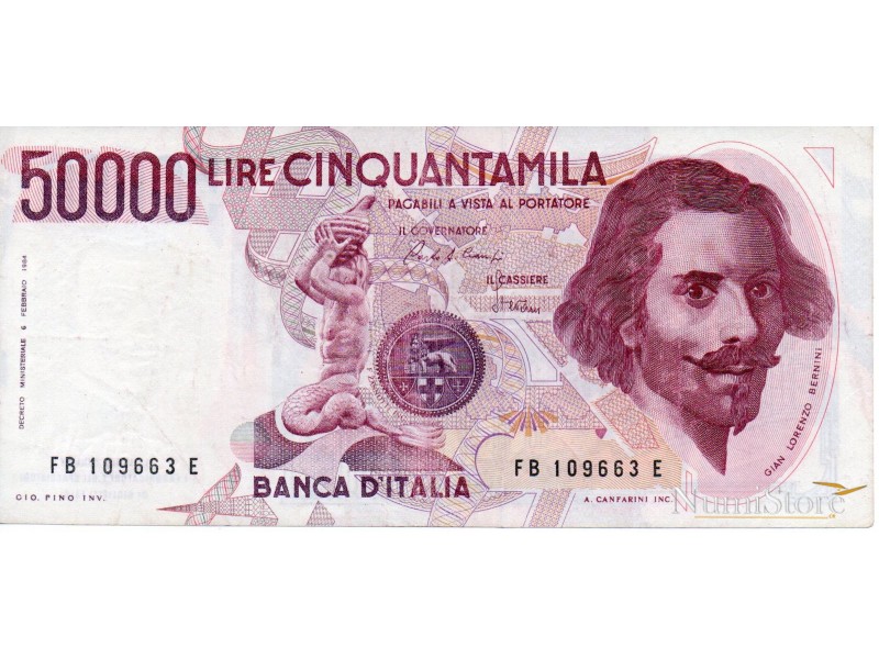 50000 Liras 1984