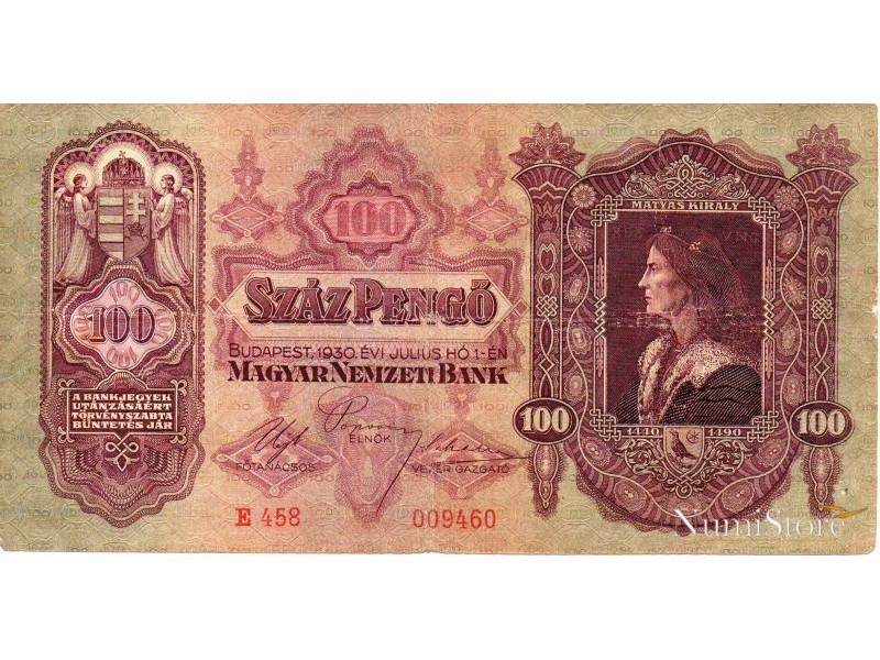 100 Pengo 1930