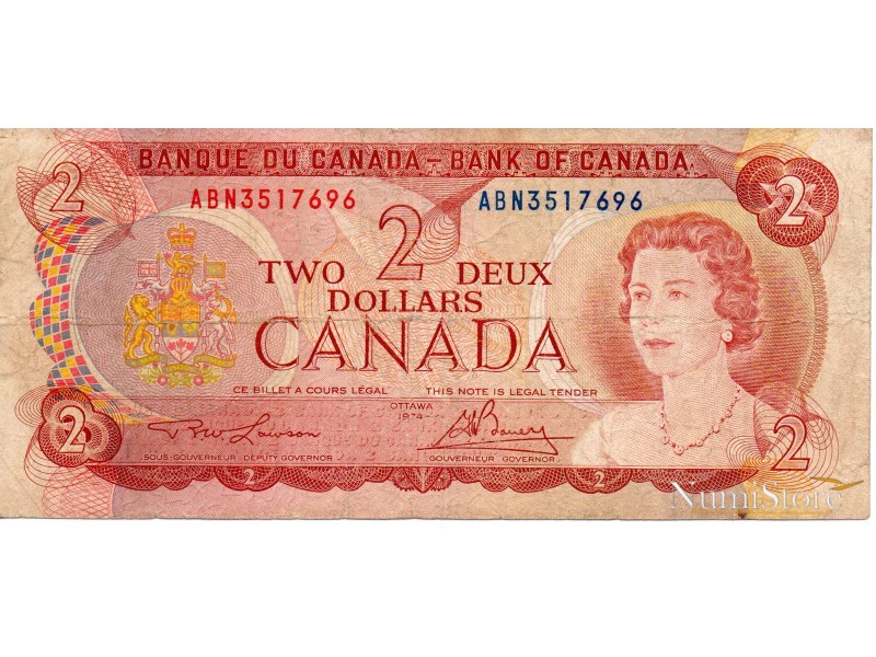 2 Dollars 1974