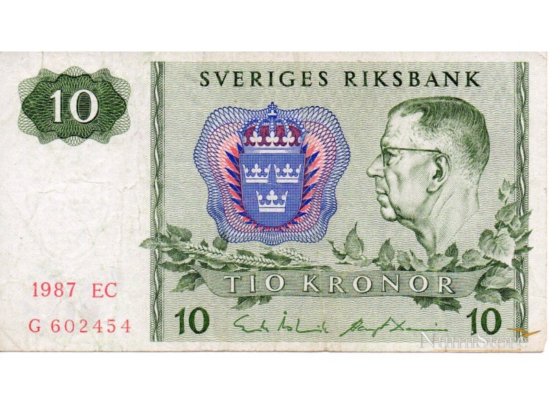 10 Kronor 1987