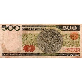 500 pesos 1981