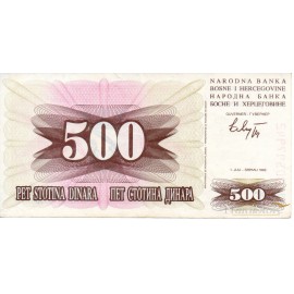 500 Dinara 1992