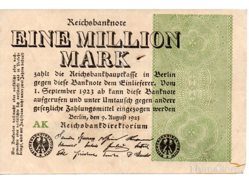 1 Millon Mark 1923