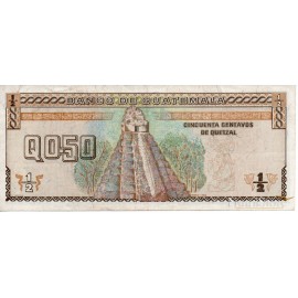 0.50 Quetzales 1992