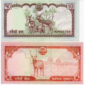 Set 10 20 Rupees