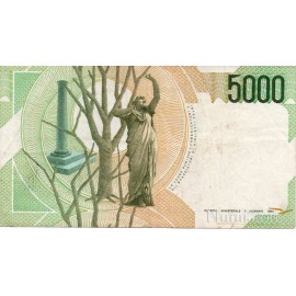 5000 Lire 1985