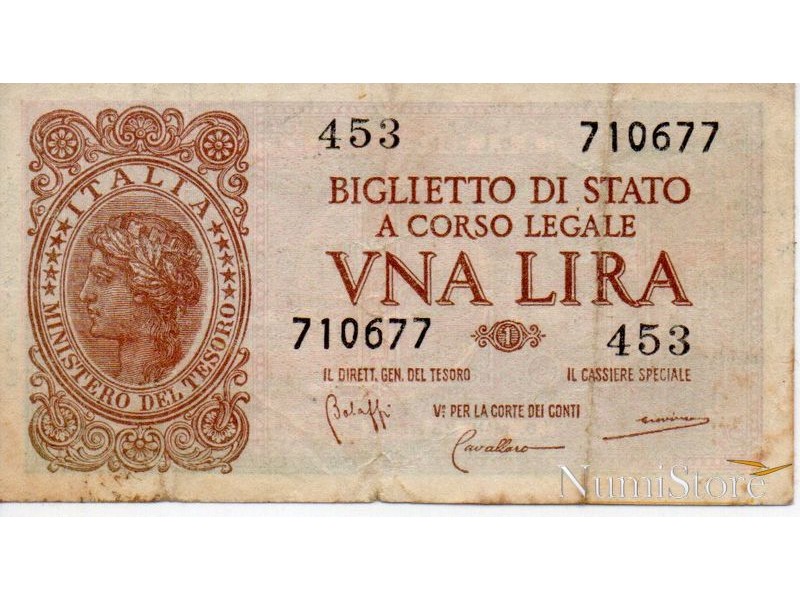 1 Lira 1944